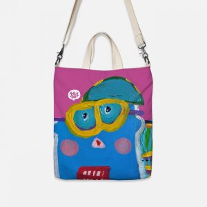 Sling Bag "SQUARE FACE" PINK - PO via WA