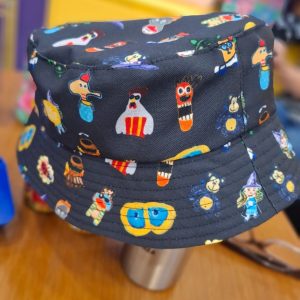 Bucket Hat Black Icon