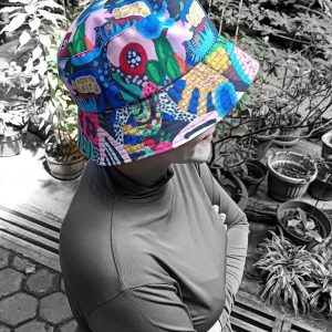 Bucket Hat Dedaunan